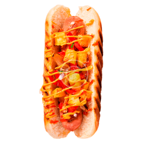 Reuben Pastrami Dog